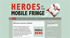 Desktop Screenshot of mobileheroes.net